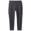 prAna Borra Pocket Capri Womens, Charcoal Heather, Large, W41180319-CCHT-L