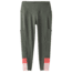 prAna Borra Pocket Capri Womens, Forest Heather Stripe, Medium, W41180319-FOHS-M