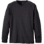 prAna Breaker Long Sleeve V-Neck Shirt - Men's -Black-Large
