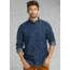 prAna Broderick Long Sleeve Shirt - Men's, Indigo, X-Large, M23170452-IND-XL
