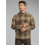 prAna Broderick Long Sleeve Shirt - Mens, Scorched Brown, Small, M23170452-SCBR-S