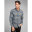 prAna Broderick Long Sleeve - Mens, Grey Blue, Large, M23170452-GYBL-L