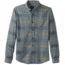 prAna Broderick Long Sleeve - Mens, Grey Blue, Large, M23170452-GYBL-L