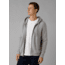prAna Cardiff Fleece Full Zip Hoodie, Heather Grey, XLarge, 1967701-020-ST-XL