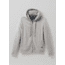 prAna Cardiff Fleece Full Zip Hoodie, Heather Grey, XLarge, 1967701-020-ST-XL