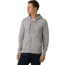 prAna Cardiff Fleece Full Zip Hoodie, Heather Grey, XLarge, 1967701-020-ST-XL