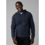 prAna Cardiff Fleece Full Zip Hoodie, Nautical Heather, Small, 1967701-400-ST-S