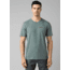 prAna Castle Crest T-Shirt - Mens, Smoky Blue Heather, Large, M11201593-SMHT-L