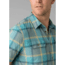 prAna Cayman Plaid Shirt - Mens, Smoky Blue, Medium, M11181353-SMBL-M