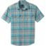 prAna Cayman Plaid Shirt - Mens, Smoky Blue, Medium, M11181353-SMBL-M