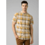 prAna Cayman Plaid Shirt - Mens, Stone, Medium, M11181353-STN-M