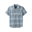 prAna Cayman Plaid Short Sleeve - Mens, Blue Anchor, Medium, M11181353 -419-M