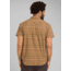 prAna Cayman Plaid Short Sleeve - Mens, Dark Khaki, Small, M11181353-DKKH-S