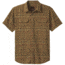 prAna Cayman Plaid Short Sleeve - Men's, Dark Khaki, Small, M11181353-DKKH-S