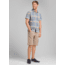 prAna Cayman Plaid Short Sleeve - Mens, Rain, Large, M11181353-RAIN-L