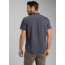 prAna Cayman Short Sleeve - Mens, Charcoal, Large, M11170332 -010-L