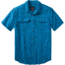 prAna Cayman Short Sleeve Shirt - Men's-Vortex Blue-Small