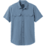 prAna Cayman Short Sleeve Shirt - Mens, Blue Note, Extra Large, M11170332-BLNO-XL