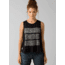 prAna Chez Tank - Womens, Black Right Angles, Large, W11202037-BKRA-L