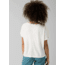 prAna Chez Tee - Womens, Soft White Stripe, Medium, W11190747-SWST-M