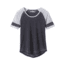 prAna Cleo Tee, Coal, Extra Small, W1CLEO115-COAL-XS