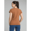 prAna Climbing Tee - Women's, Burnt Caramel Heather, Large, W1PRAN316-BCHT-L
