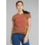 prAna Climbing Tee - Women's, Burnt Caramel Heather, Large, W1PRAN316-BCHT-L