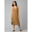prAna Corrine Dress - Womens, Butterscotch Stripe, Medium, W31200995-BTST-M