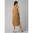 prAna Corrine Dress - Womens, Butterscotch Stripe, Medium, W31200995-BTST-M