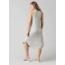 prAna Corrine Dress - Womens, Oatmeal Stripe, Medium, W31200995-OAST-M