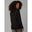prAna Cozy Up Long Sleeve Tee, Black, Medium, 1964411-001-M