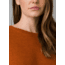 prAna Cozy Up Long Sleeve Tee, Gingerbread Heather, Medium, 1964411-800-M