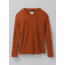 prAna Cozy Up Long Sleeve Tee, Gingerbread Heather, Medium, 1964411-800-M