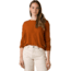 prAna Cozy Up Long Sleeve Tee, Gingerbread Heather, Medium, 1964411-800-M