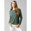 prAna Cozy Up Long Sleeve Tee - Womens, Canopy Heather, Extra Small, W21202125-CNHT-XS