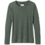 prAna Cozy Up Long Sleeve Tee - Womens, Canopy Heather, Extra Small, W21202125-CNHT-XS