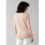 prAna Cozy Up Long Sleeve Tee - Womens, Champagne Heather, Medium, W21202125-CWHT-M