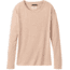 prAna Cozy Up Long Sleeve Tee - Womens, Champagne Heather, Medium, W21202125-CWHT-M