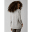 prAna Cozy Up Long Sleeve Tee - Womens, Heather Grey, Medium, W21202125-HTGY-M