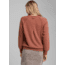 prAna Cozy Up Sweatshirt - Womens, Chai Heather, Large, W23180582-CHHT-L
