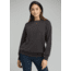 prAna Cozy Up Sweatshirt - Womens, Charcoal Heather, Small, W23180582-CCHT-S