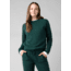prAna Cozy Up Sweatshirt - Womens, Deep Pine Heather, Small, 1967291-300-S