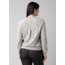 prAna Cozy Up Sweatshirt - Womens, Heather Grey Ditsy Road, Medium, 1967291-020-M