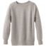 prAna Cozy Up Sweatshirt - Womens, Oatmeal Heather, Medium, W23180582-OAHT-M