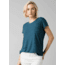 prAna Cozy Up T-Shirt - Womens, Atlantic Heather, Small, W13180737-ALHT-S