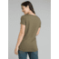 prAna Cozy Up T-shirt - Womens, Cargo Green Heather, Large, W13180737-CGHT-L
