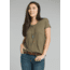 prAna Cozy Up T-shirt - Women's, Cargo Green Heather, Large, W13180737-CGHT-L