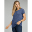 prAna Cozy Up T-shirt - Womens, Equinox Blue Heather, Large, W13180737-EBHT-L