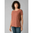prAna Cozy Up T-Shirt - Womens, Liqueur Heather, Medium, W13180737-LQHT-M