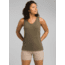 prAna Cozy Up Tank, Cargo Green Heather, Large, W11190754 -319-L